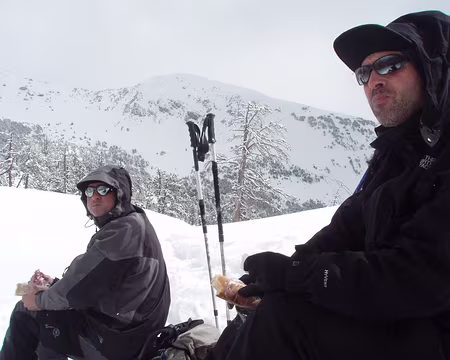 047 dejeuner sous le soleil qui revient, vers le col d'aumar