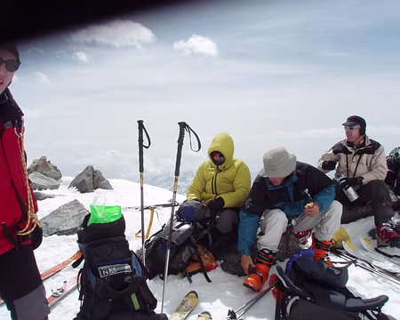 19 pause au col sous le Palu oriental