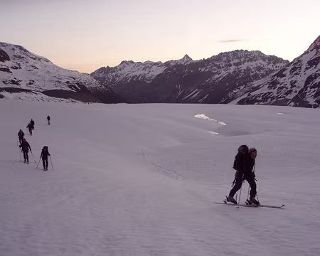 25 3eme jour, au petit jour, depart vers la Bernina
