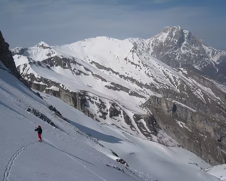 2010-03-26_10 Pentes sous le Piano d'Abruna, Gran Sasso