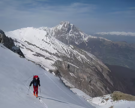 2010-03-26_12 Pentes sous le Piano d'Abruna, Gran Sasso et Monti della Laga