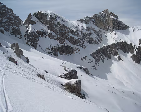 2010-03-26_35 Traversée exposée pour rejoindre le vallon de Fossaceca