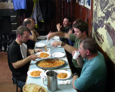 15 apres l'effort, le réconfort, trop facile cette première journee