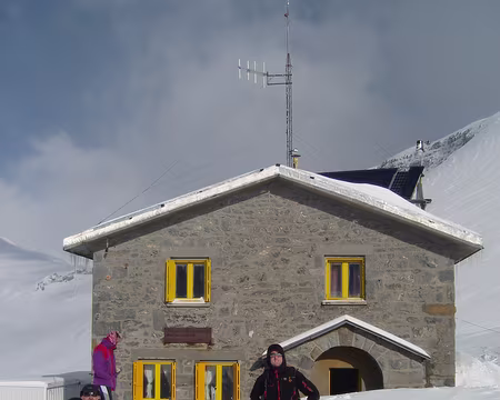 16 lendemain matin, départ du refuge de Goriz