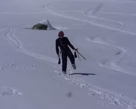 26 technique de marche avec crampons