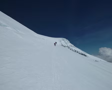 PXL028 en montant à l'Alphubel