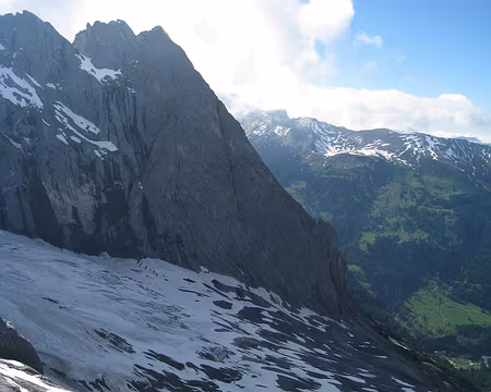 2010-06-04_18 Sur l'arête entre le bivouac Rosenlaui et la cabane Dossen