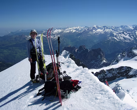 2010-06-05_20 Au sommet du Wetterhorn (3701 m)