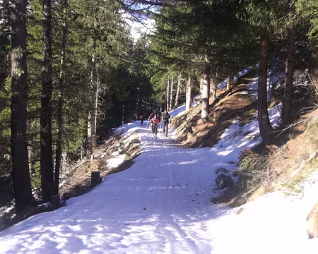 PXL000 Samedi 15 janvier 2011 : Départ de Commeire, direction Six Blanc et Mont Brulé.