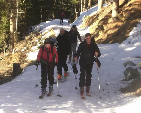 PXL001 Samedi 15 janvier 2011 : Départ de Commeire, direction Six Blanc et Mont Brulé.