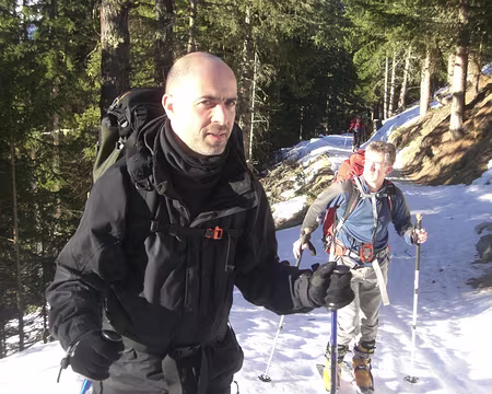 PXL003 Samedi 15 janvier 2011 : Départ de Commeire, direction Six Blanc et Mont Brulé.