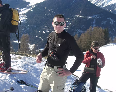 PXL008 Samedi 15 janvier 2011 : Départ de Commeire, direction Six Blanc et Mont Brulé.