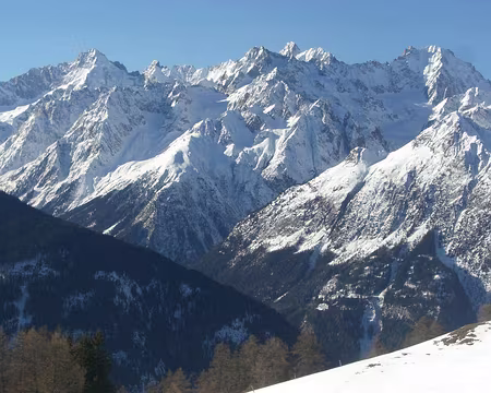 PXL010 Samedi 15 janvier 2011 : Départ de Commeire, direction Six Blanc et Mont Brulé.
