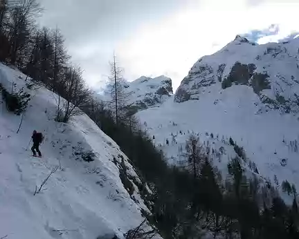 2011-01-24_34 Traversée vers la Forcella La Vareta