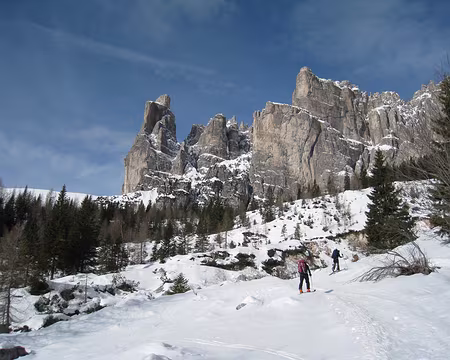 2011-01-26_24 Sur la piste du refuge Vazzoler, Torre Venezia
