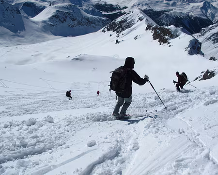 PXL014 descente du Piz Vallatscha