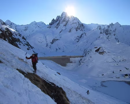 2011-03-09_13 Digue du Lago del Barbellino, Pizzo Recastello