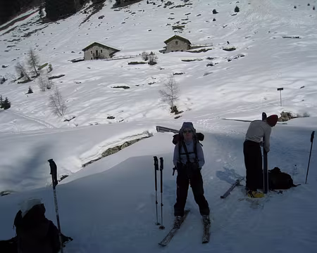 2011-03-11_30 Casera di Pedena, départ vers le Passo San Marco