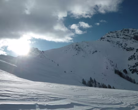 2012-01-08_07 En montant aux Marcelettes, Pic Cascavelier