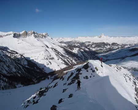 2012-01-08_14 Sur l'arête nord du Pic Cascavelier