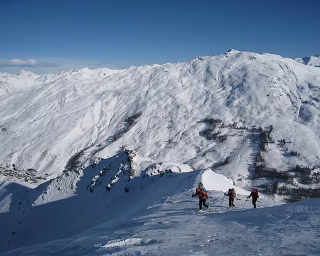 2012-01-08_26 Sur l'arête NE des Marcelettes