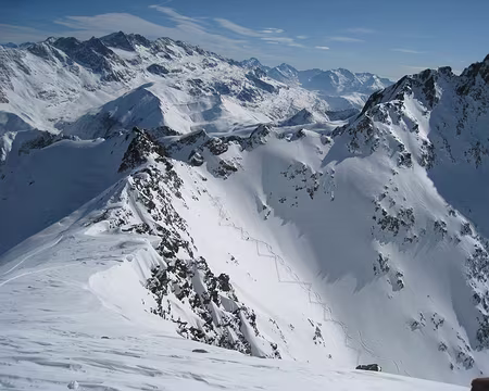 2012-03-10_25 Versant E du col de l'Amiante, Grandes Rousses