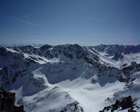 Picasa Depuis le sommet du Sulzkogel (3016 m) - 31 mars 2012.