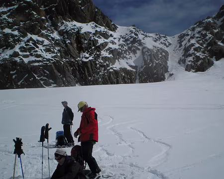 PXL031 on prend pied sur le Schmarzenbergferner.
