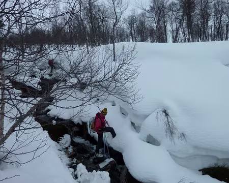 2012-04-09_42 Descente du Kalvedalsegga dans le Toskedalen
