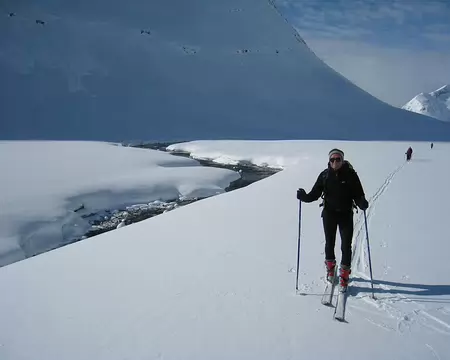 2012-04-13_15 Montée au Hogstolen, Brekkevatnet