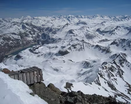2012-04-01_41 Au sommet du Dôme des Platières (3473 m)