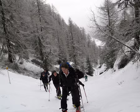 PXL006 montée dans la combe..