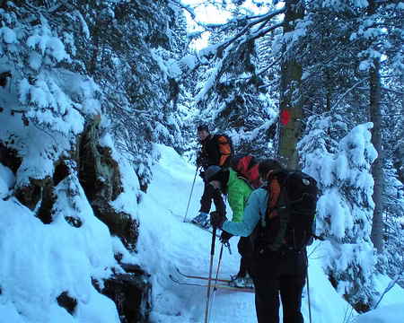 PXL001 Montée à la Neue Bamberger Hütte ( 1753m ) du DAV