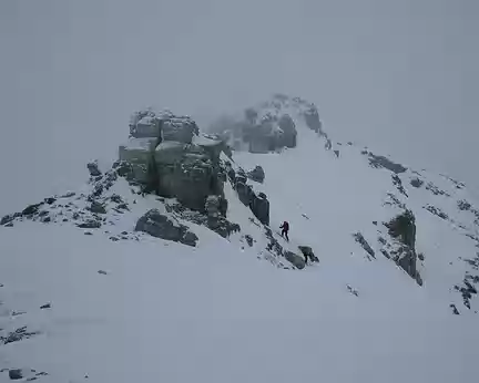 2013-02-16_17 Sur l'arête W du Piz San Lorenzo