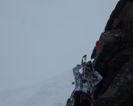 PXL012 en redescendant du sommet