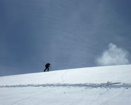 PXL009 avant d'arriver au refuge