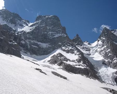 2013-06-22_05 Face nord de la Pointe Puiseux, Cols du Pelvoux