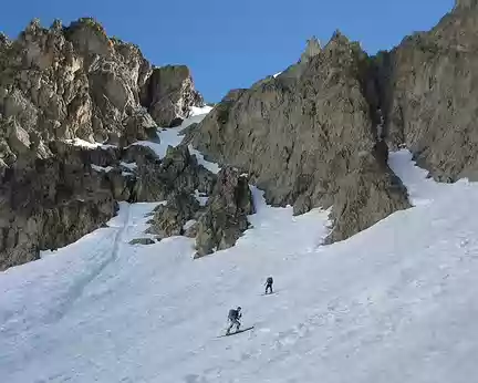 2013-06-23_09 Arrivée sous le couloir SSW