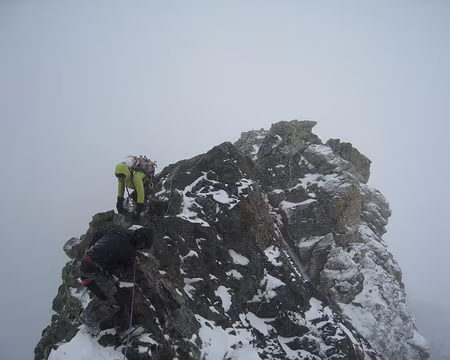 2013-06-24_05 Sur l'arête terminale de Roche Faurio