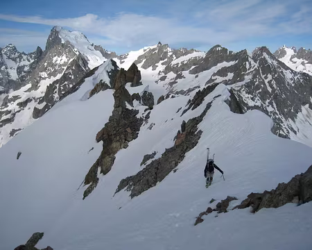 2013-06-25_15 Sur l'arête terminale de la Calotte des Agneaux
