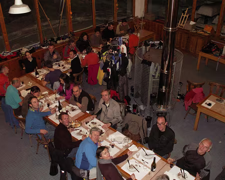 PXL020 Refuge très convivial, qui nous a bien aidé à préparer la petite fête, et propose un excellent St Nectaire