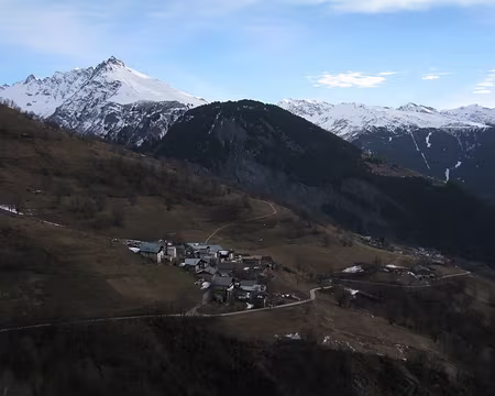 004 Les Echines-dessus, Aiguille du Clapet, la Rosière