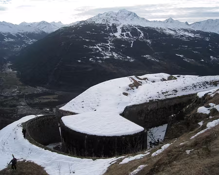 009 Fort du Truc (1550 m), Les Arcs, Mont Pourri