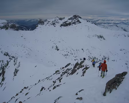 033 Descente sur l'arête NW de la Pointe de la Combe Neuve