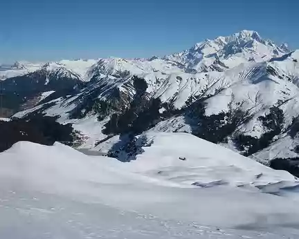 070 Montée vers la Pointe de Riondet, Mont Blanc