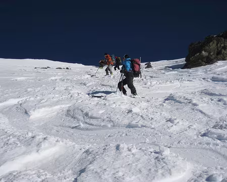 094 Descente en face W du Grand Mont