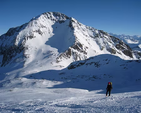 098 Montée à la Pointe du Dard, face W du Grand Mont