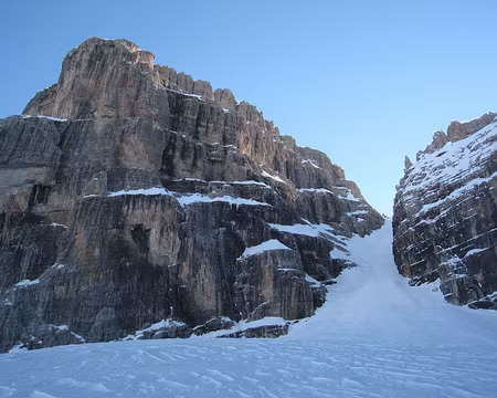 2014-03-17_05 Traversée vers la Cima Sella, Bocchetta dei Camosci