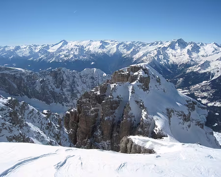 2014-03-17_46 Montée à la Cima Brenta, Care Alto et Presanella au loin