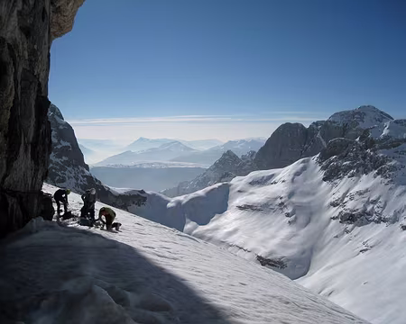 2014-03-19_19 Traversée vers la Cima Tosa, sous la Brenta Bassa